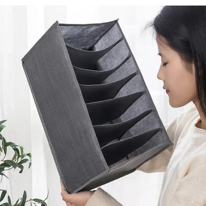 Storage for Clothes Pants organizer Jeans T-shirt Storage Box Folded Closet Organizer Drawer Divider Boxes Underwear Organizers