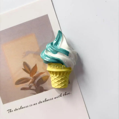 Ice Cream Food Fridge Magnets, Home Decoration Magnets, Cute Magnet Photos for Fixation