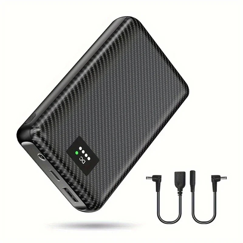 Powerbank 40000mAh Portable Heating Mobile Power Supply for Heating Vest Jacket Gloves Electric Heating Equipment DC Power Bank