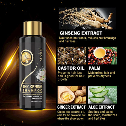 Sevich Hair growth ginger shampoo 100ml Anti Hair Loss. Sevich Hair Growth Ginger shampoo 100ml anti hair loss