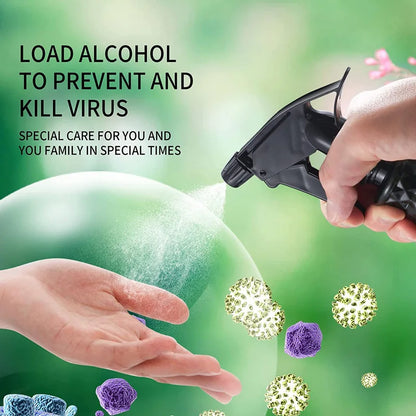 1PCS 500ML Spray Empty Bottles Refillable PET PET Bathroom Mist Sprayer Disinfection Water Container Watering Gardening Supplies