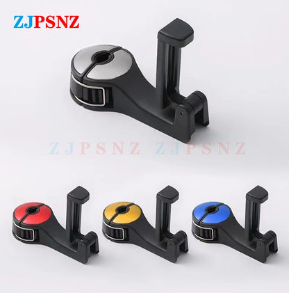 Car Seat Hooks Seat Back Hanger Hook Phone Car Holder Car Auto Headrest Hooks For Purse Car Auto Seat Hooks Storage Seat Hooks