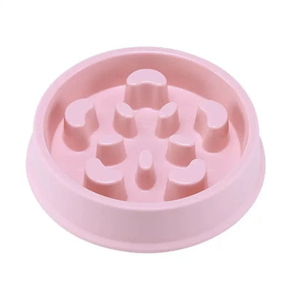 Pet Dog Slow Feeder Bowl Puppy Non Slip Puzzle Bowl Anti-Gulping Pet Slower Food Feeding Dishes Dog Bowl for Medium Small Dogs
