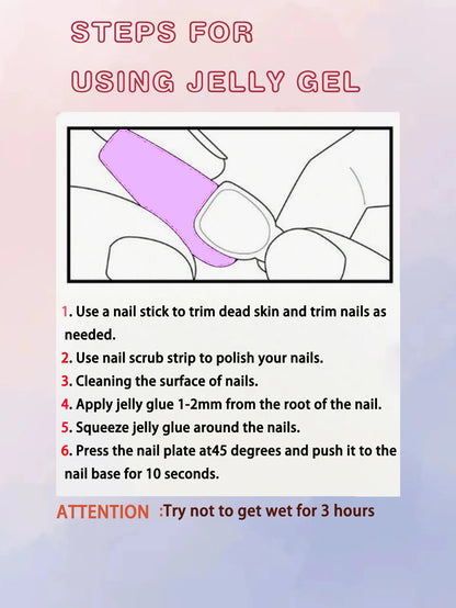 10 pure handmade almond nails in purple water ripple, simple gradient, press-on nail art.