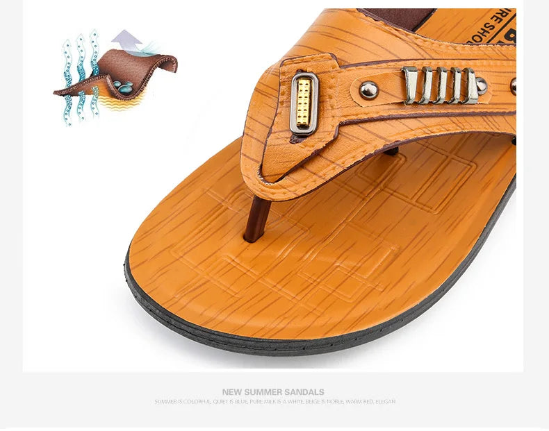 Flip Flops Male Slippers Men Summer Beach Shoes  For Men Flip Flops Men's Sandals