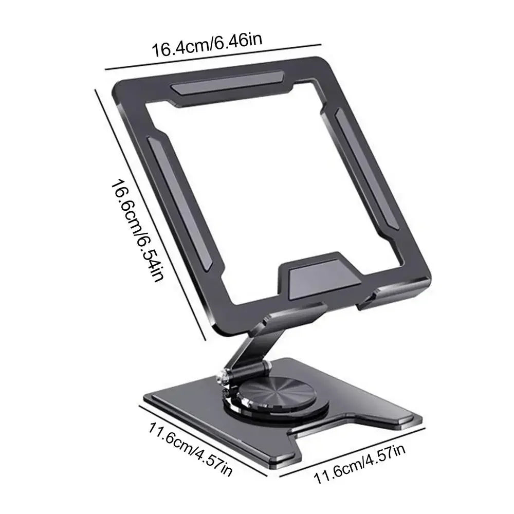 Tablet Holder Rotatable Hollow Tablet Stand Laptop Holder Tablet Mount Tablets Mount Bracket Stable & Foldable For Offices