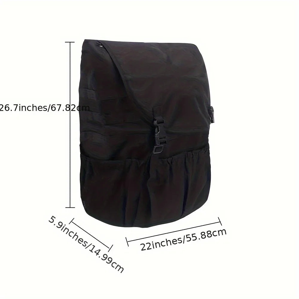 Car Spare Tire Garbage Bag Tool Storage Bag Spare Tire Hanging Bag Desert Off-road Spare Tire Storage Bag for Trucks and SUVs