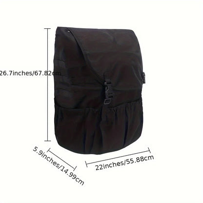 Car Spare Tire Garbage Bag Tool Storage Bag Spare Tire Hanging Bag Desert Off-road Spare Tire Storage Bag for Trucks and SUVs