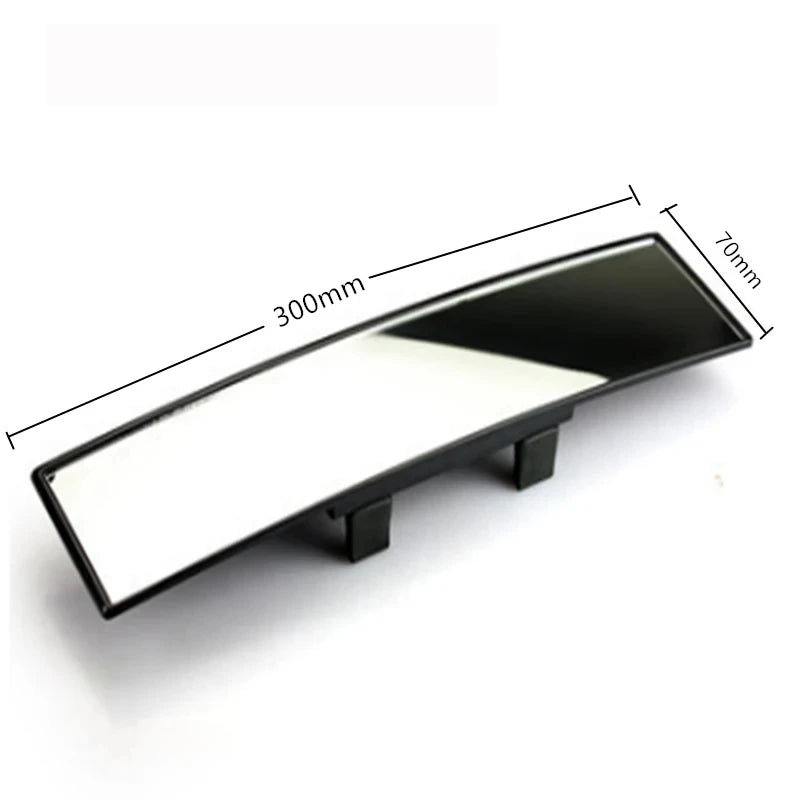 Car interior large field of view rear-view mirror anti-glare reversing auxiliary mirror Car modification wide-angle curved mirro