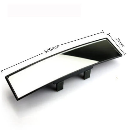 Car interior large field of view rear-view mirror anti-glare reversing auxiliary mirror Car modification wide-angle curved mirro