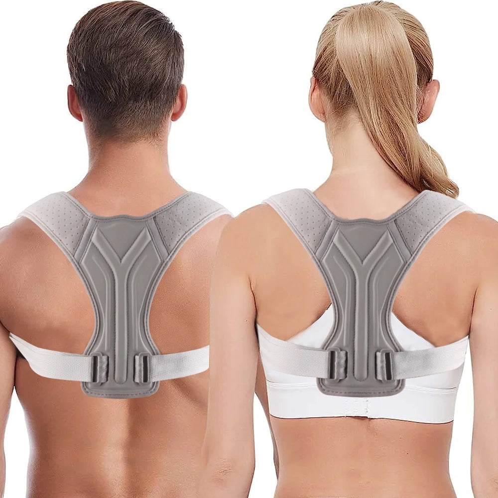 Adjustable Back Posture Corrector Neck Braces Training Equipment Home Office Men Women Postura Shoulder Support Correction Belt