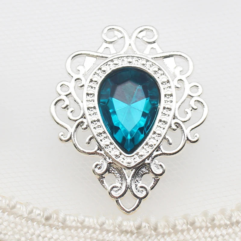 10 pieces of new crystal sewing accessories, sewing accessories, decorations, artificial accessories, used to decorate the party