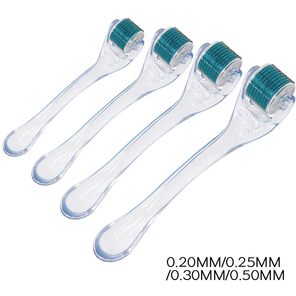 Titanium Derma Pen Roller Hair Growth Beard 540 Microneedle Roller for Facial Skin Care MTS Micro Needle Roller Mesotherapy Use