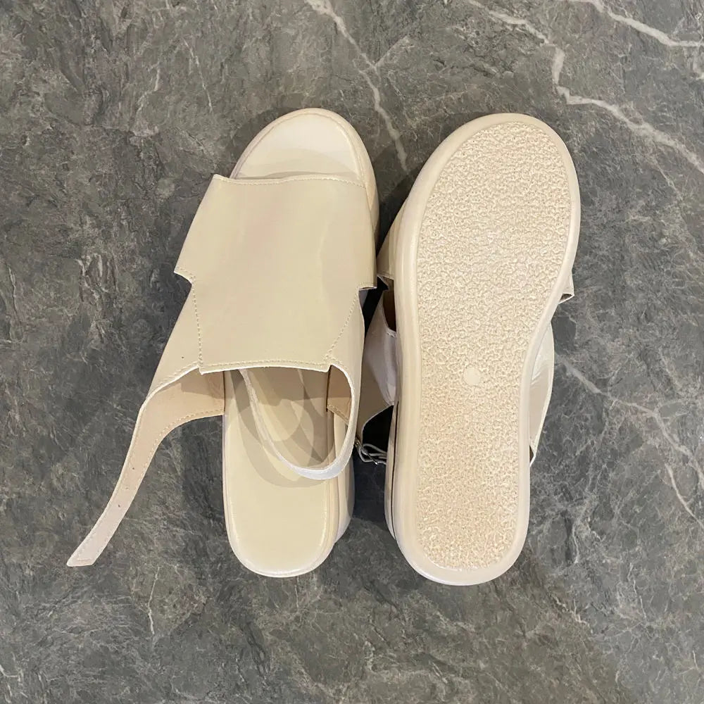 1pc New Fashion Breathable Summer Comfortable Ladies Platform Sandals Wedges Sandals High Heel For Women