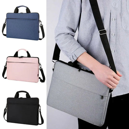 13.3/14/15.6 Inch Laptop Handbag Shockproof Laptop Sleeve Case Notebook Cover Protective Pouch Large Capacity Laptop Handbag