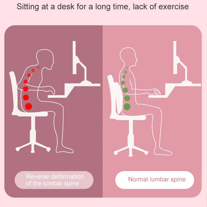 Neck & Back Stretcher Back Neck Cracker for Lower Back Pain Relief Refresh Back Stretcher Waist Relaxation Yoga Stretcher