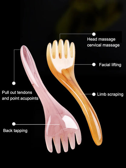 Scalp Back Massager Head Scratcher Protable SPA Head Massager for Deep Relaxation Can Be Used on Every Part of The Body