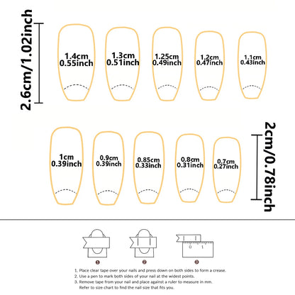 24PCS Long Coffin Pink Press On Nails Fake Press On Nails Gradation Press On Nails Summer Nails