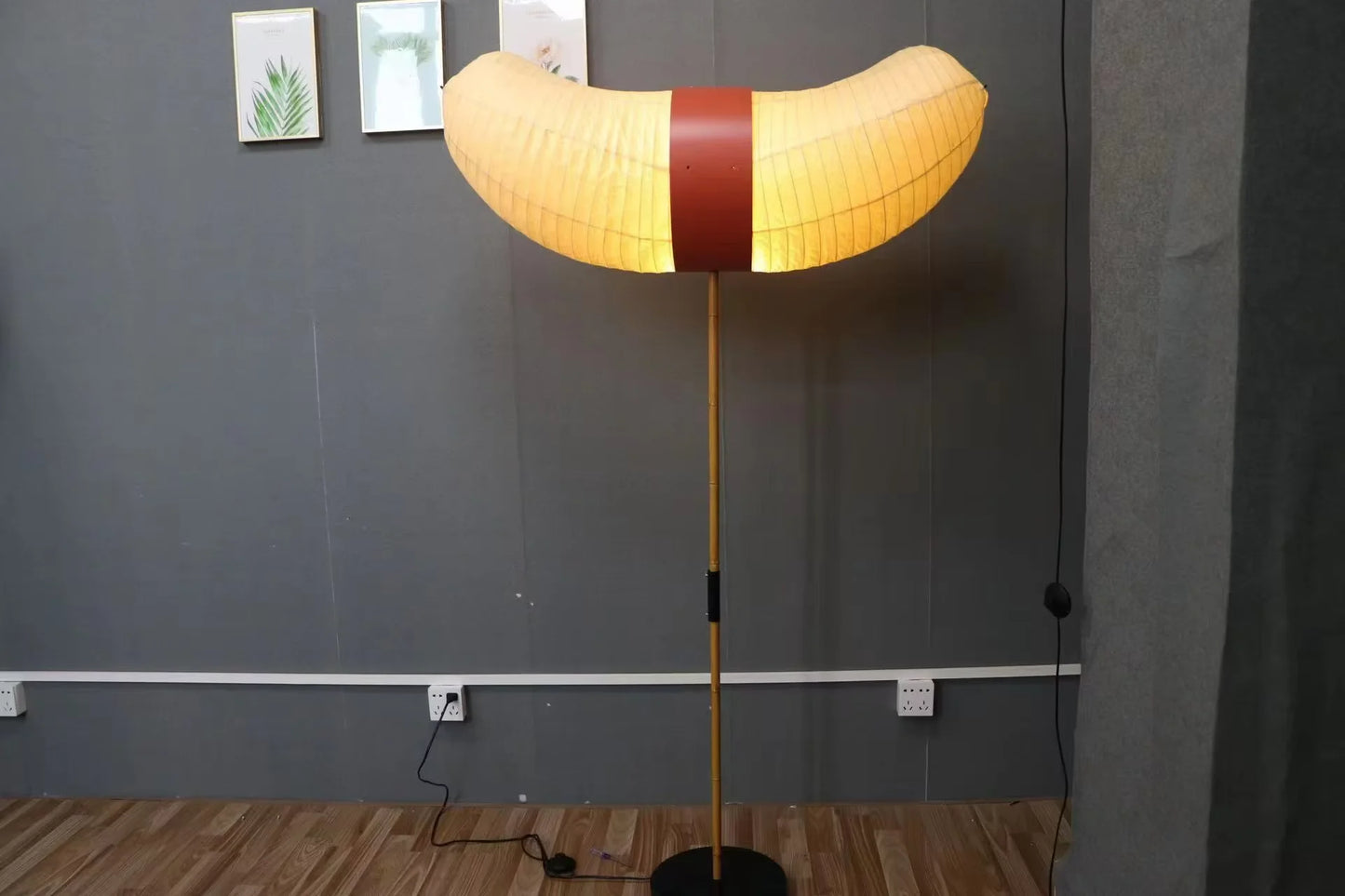 Akari Noguchi Yong Floor lamp Rice Paper Lantern Floor light for Living Room Sofa Bedroom LED Japanese Tripod Floor Lamp