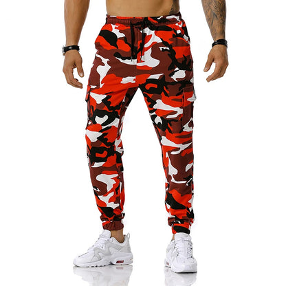 Autumn Spring Camouflage Joggers Pants Men Cargo Pants Multi-pocket Sweatpant Men Hip Hop Casual Trousers Joggers Male XXXL