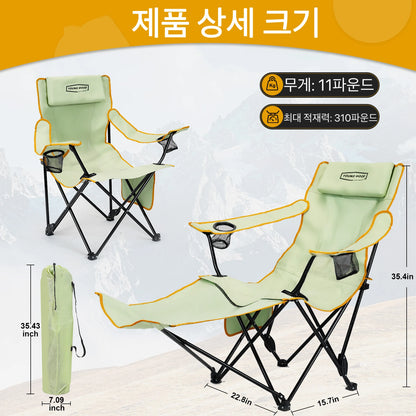 Camping Bench, Covering Sunlight and Rain Can Enjoy a Pleasant Time of Outdoor. Well Goes to the Curves of the Human Body. Sturdy Support Structure Without Tired in Long Sitting