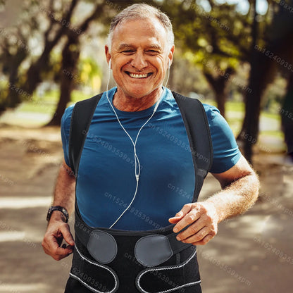 Back Brace Posture Corrector for Women and Men Adjustable Shoulder Straightener Full Back Lumbar Support Belt Lower Pain Relief