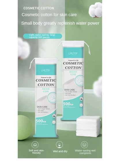 Disposable makeup cotton Soft makeup remover cotton Facial wet wipes Cleaning cotton, toner Cleansing paper Makeup cotton