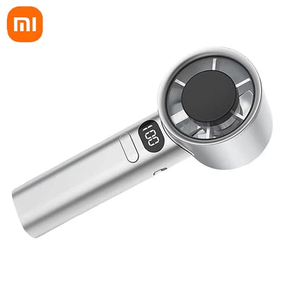 Xiaomi Portable Handheld Fan 120 Wind Speed Mini Leafless Handheld Fan USB Charging Fan Electric Charging