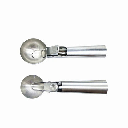 Stainless Steel Ice Cream Spoon Multifunctional Cream Spoon Fruit Spoon Round Ball Spoon Ball Digger