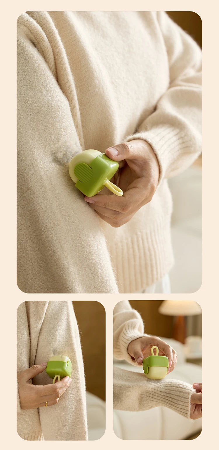 Washable Lint Remover Reusable Clothes Hair Sticky Roller Portable Pet Hair Remover Dust Removal Brush For Household Cleaning