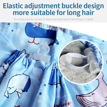 Cartoon Printed Operating Room Doctor Work Scrub Hat Pharmacy Dentistry Clinic Surgical Cap Adjustable Medical Nurse Accessories