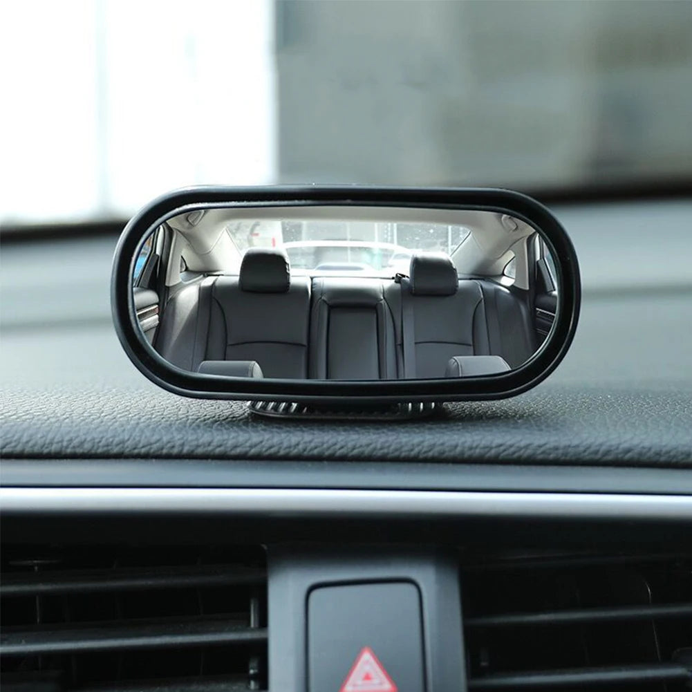 Universal Car Mirror 360 Degree Adjustable Wide Car Mirror HD Glass Wide Angle Side Rear Blind Spot Parking Auxiliary Mirror