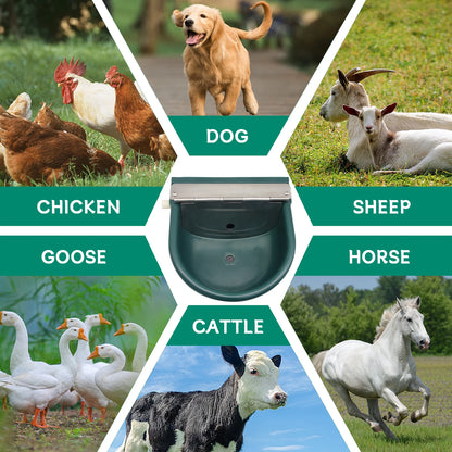 Automatic Water Drinking Bowl Farm Animals Water Feeder Cow Drinking Tool for Sheep Goats Feeding Water Bowl Livestock Supplies