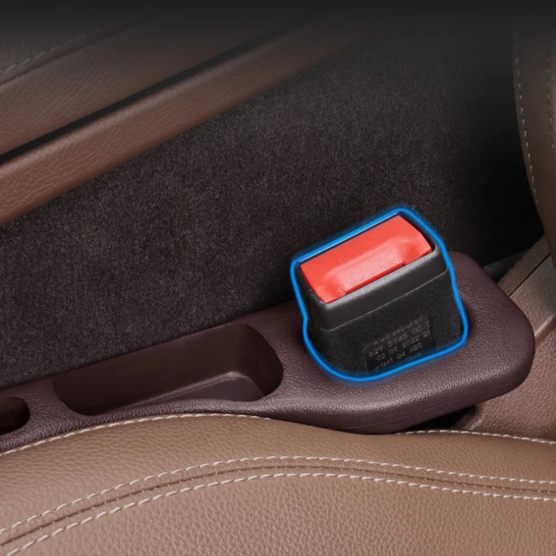 2pc Car Seat Gap Filler Organizer Pu Waterproof Car Seat Gap Plug Strip with 2 Grooves Seat Gap Storage Auto Interior Accessorie