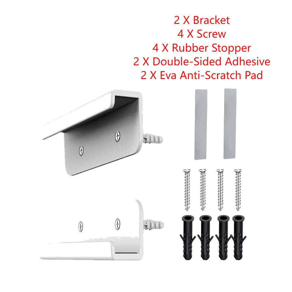 Universal Wall Mounted Tablet Stand Holder Wall Mount Bracket Stabilizer Kitchen Tablet Holder For All Tablet Phones Accessories