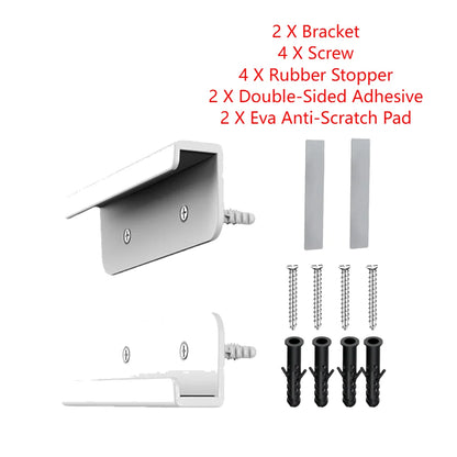 Universal Wall Mounted Tablet Stand Holder Wall Mount Bracket Stabilizer Kitchen Tablet Holder For All Tablet Phones Accessories