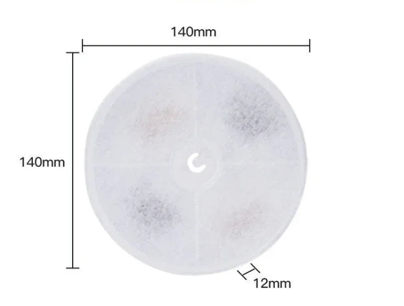 PET Water Dispenser Special Pet Supplies Water Fountain Filter Accessories Filter Automatic Circulation Water Dispenser Filter