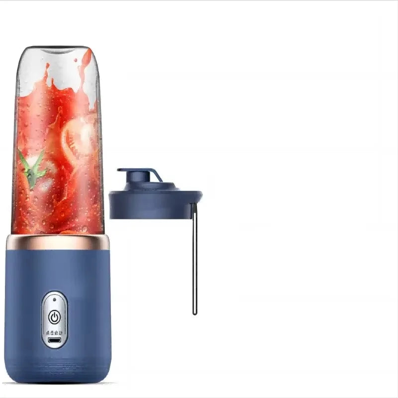 Portable Fruit Juicer Electric Juicer Blender Mini Juicer Cup USB Rechargeable Juice Blenders Fruit Mixer Wireless Juicer Bottle