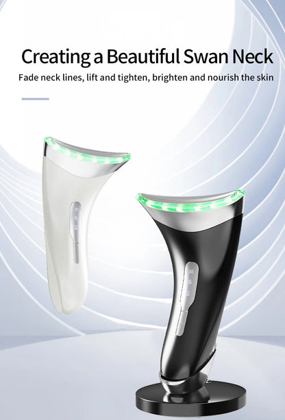 Home Face And Neck Massage Tool, Face Massager, Three Mode, Heating Mode, Skin Care, Facial Device, Portable Beauty Instrument