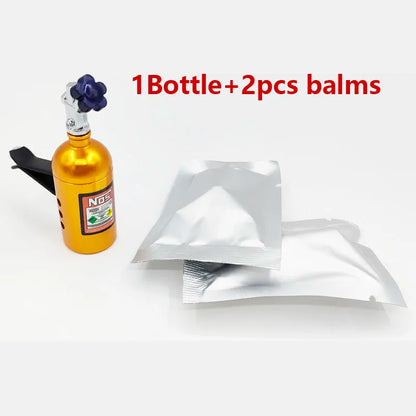 10pc balms car perfumes lemon strawbery grape fruit balm Nos car air fresherner cute car acesssories interior air vent smell