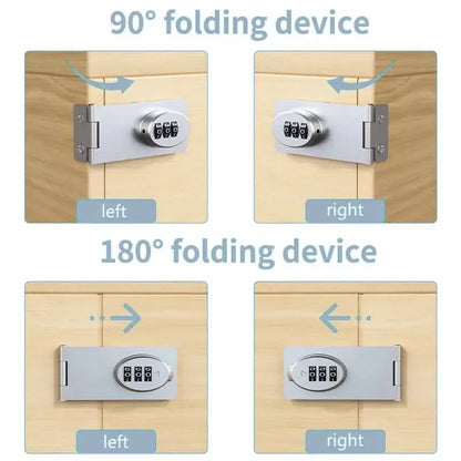 Drawer Combination Lock Child Safety Protection Lock for Drawer Multifunctional Home Cabinets Home  Mechanical Password Lock