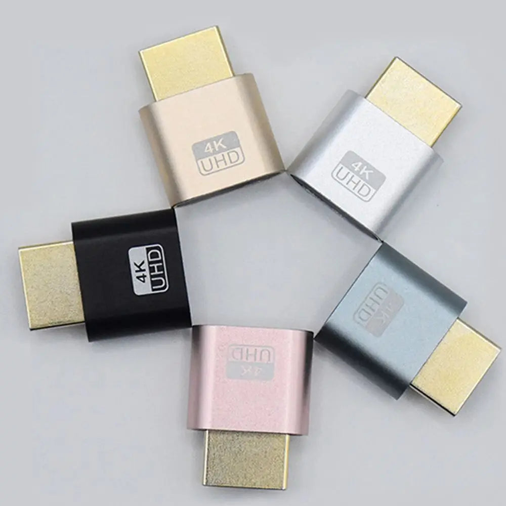 New 4K TV Streaming Device with Lights Dummy Plug Streaming Media Player HDMI-compatible Virtualizer