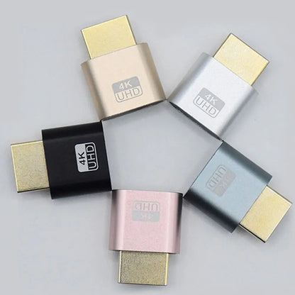 New 4K TV Streaming Device with Lights Dummy Plug Streaming Media Player HDMI-compatible Virtualizer