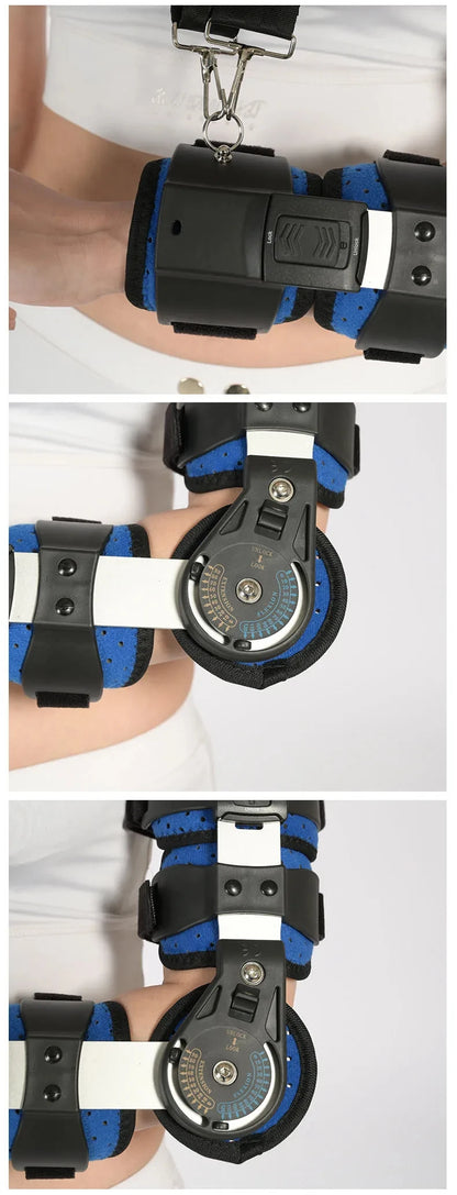 Hinged ROM Elbow Brace Adjustable Elbow Brace OP Rear Elbow Brace Arm Injury Recovery Lightweight Breathable