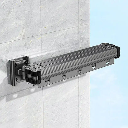 Folding Drying Racks Retractable Clothes Horse Hanger Clothesline Coat Shelves Clothes Line Hanging Organizers Home Accessories