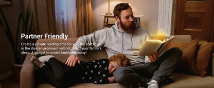 LED USB Rechargeable Book Light Reading Light Eye Protection Night Light Portable Clip Desk Light Bookmark Read Light Night Lamp