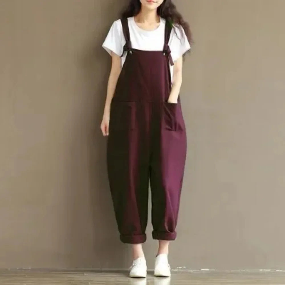 Maternity Bib Pant Suspender Trouser Casual Female Women Wide Leg Romper Overalls Strap Jumpsuit Streetwear  pregnancy pants