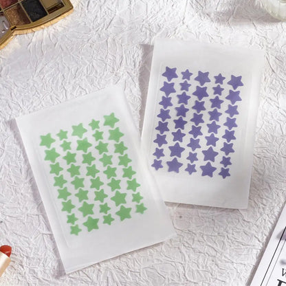 40pcs Pimple Patches Colorful Star-Shaped PE Pimple Patches For Ance Cute And Invisible Pimple Cover Stickers for Pimple Removal