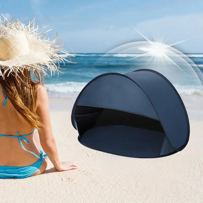 Head Shade Tent Instant Beach Tent Head Shade Protection Canopy Face Head Shade Protection Tent Breathable Head shade tent