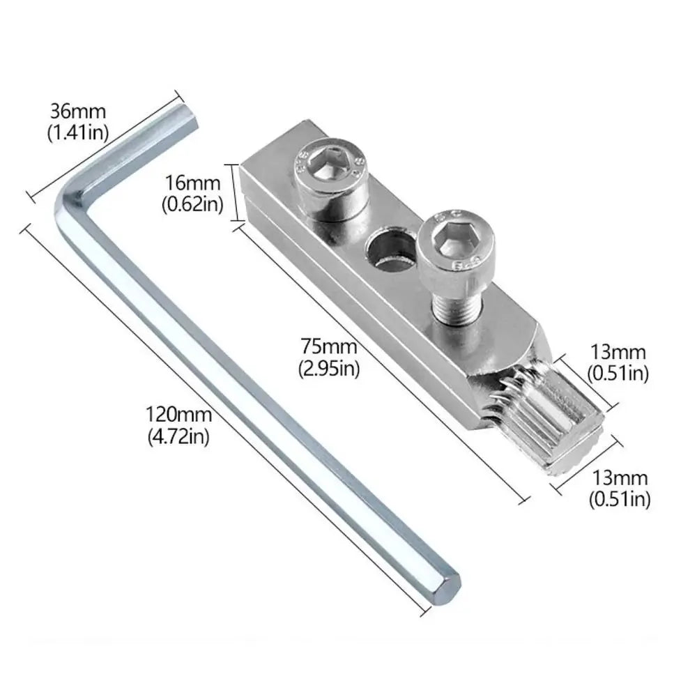 Multifunctional Screw Extractor Kit Easy Removal Powerful Claw Broken Screw Extractor Compact Repair Screw Extraction Tool